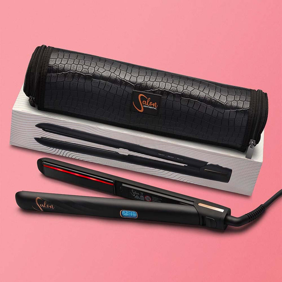 Salon Confidential Infrared 1" Hair Straightener - Price Attack